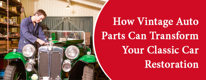 Used vintage auto parts