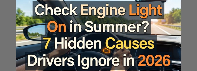 Engine Light On in Summer